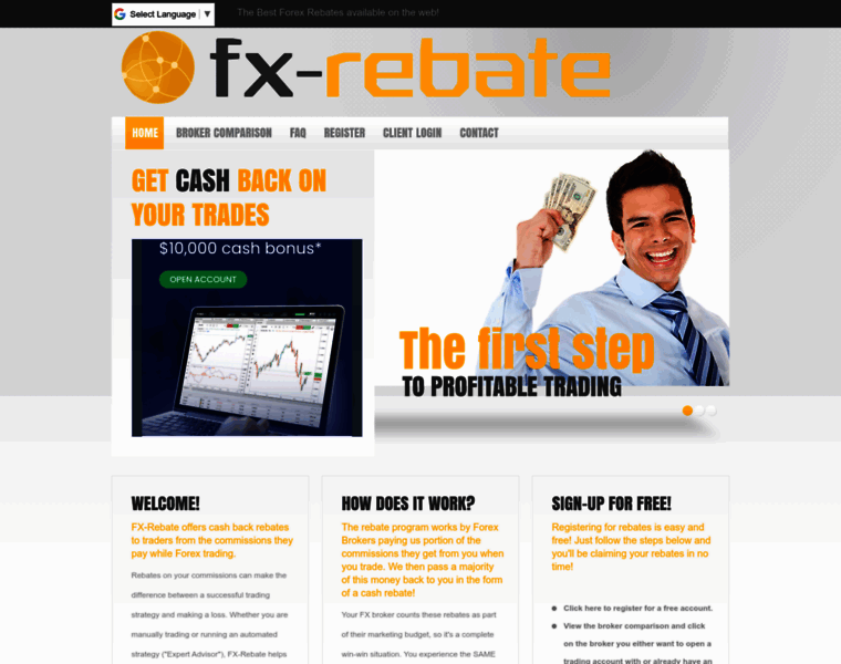 Fx-rebate.com thumbnail