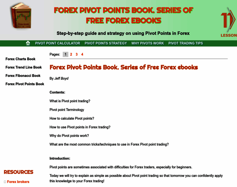 Fxpivot-points.com thumbnail
