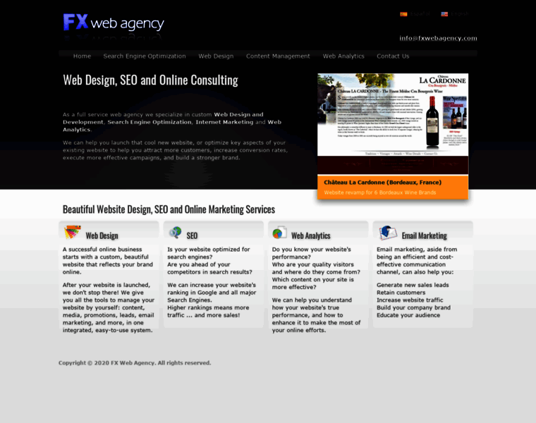 Fxwebagency.com thumbnail