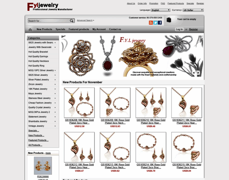 Fyljewelry.com thumbnail