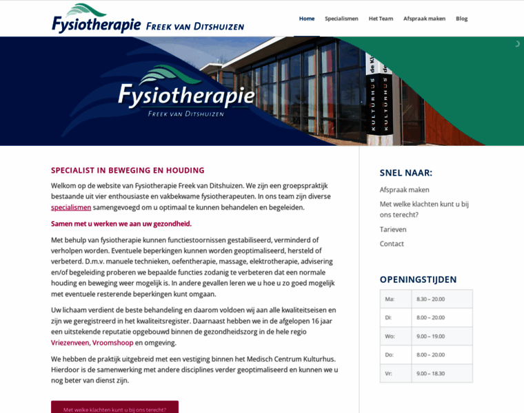 Fysio-westerhaar.nl thumbnail