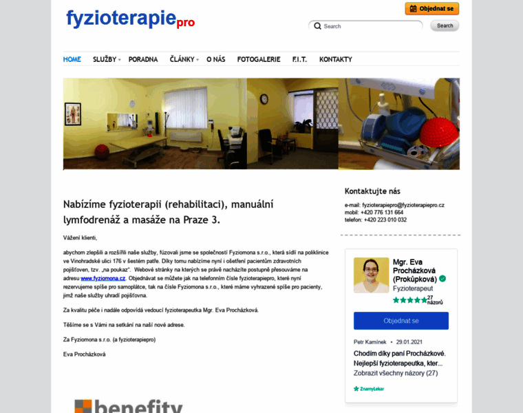 Fyzioterapiepro.cz thumbnail