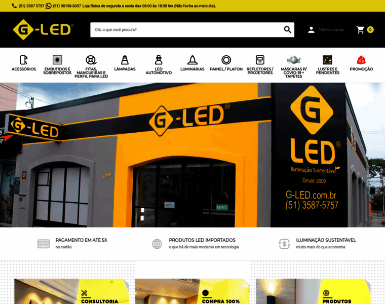 G-led.com.br thumbnail