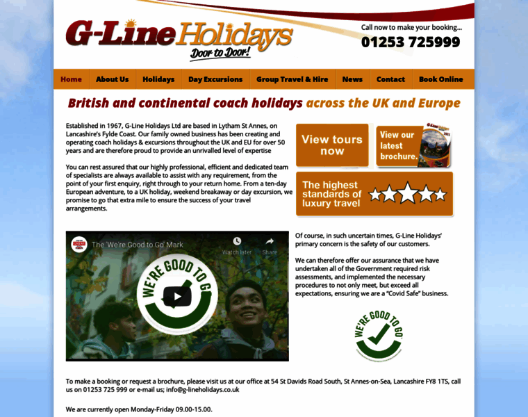 G-lineholidays.co.uk thumbnail