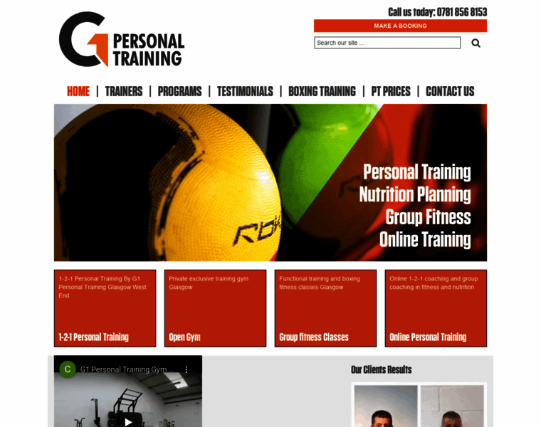 G1personaltraining.co.uk thumbnail
