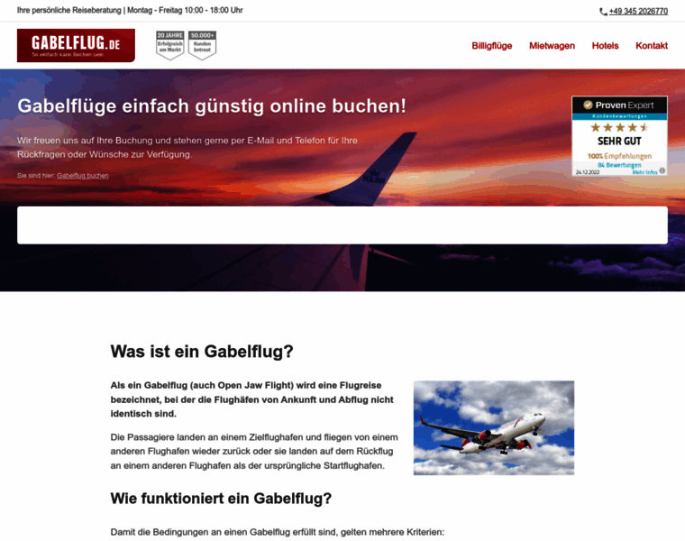 Gabelflug.org thumbnail