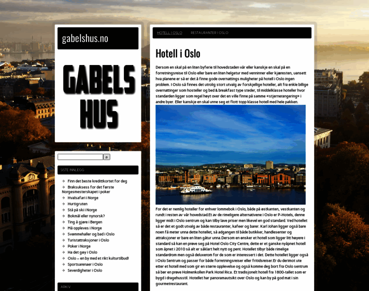 Gabelshus.no thumbnail