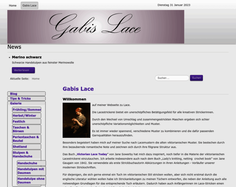 Gabis-lace.de thumbnail