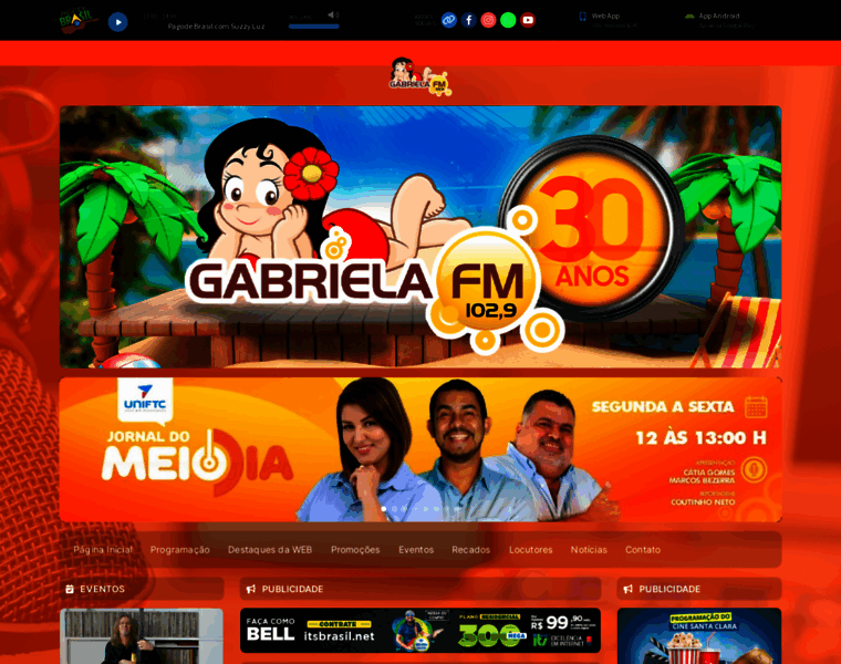 Gabrielafm.com.br thumbnail