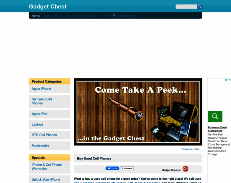 Gadgetchest.com thumbnail