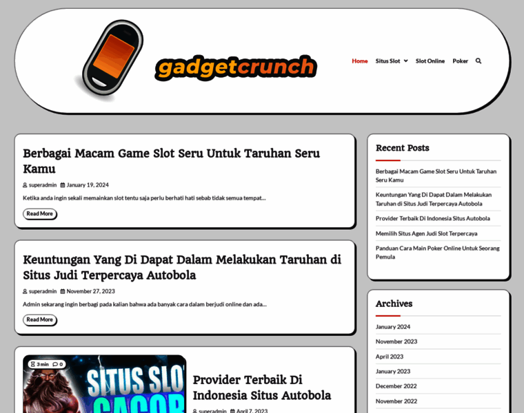 Gadgetcrunch.net thumbnail