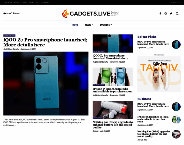Gadgets.live thumbnail