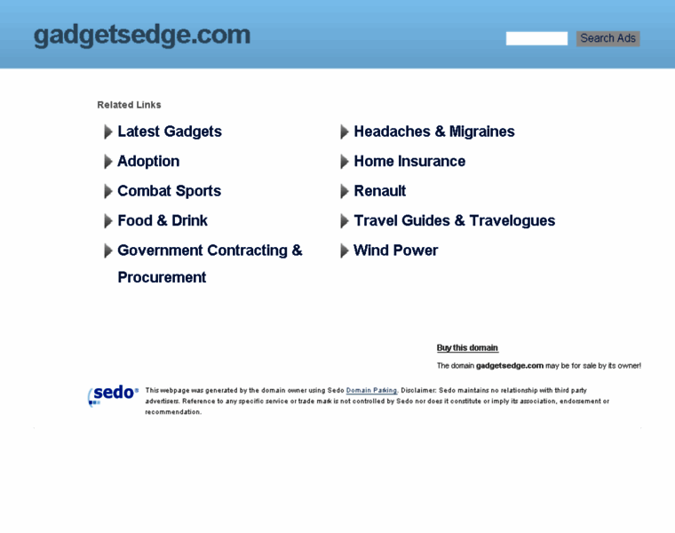 Gadgetsedge.com thumbnail
