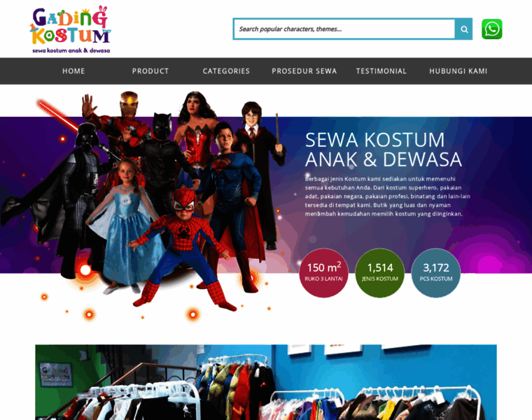 Gadingkostum.com thumbnail