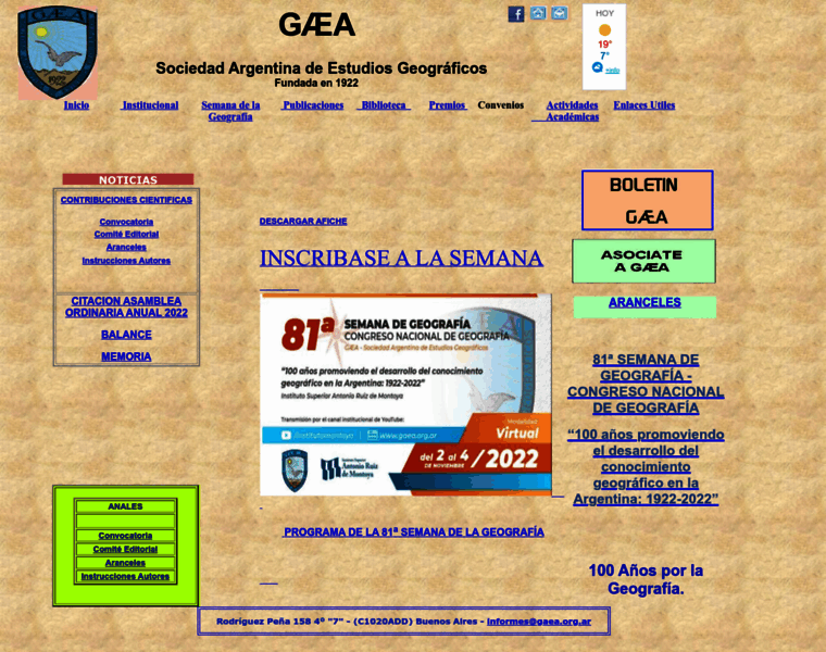 Gaea.org.ar thumbnail