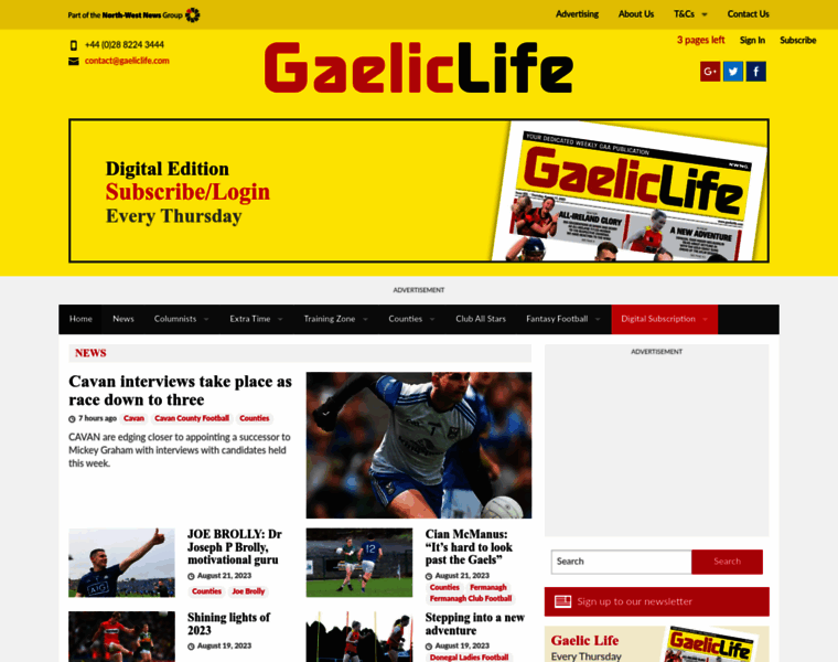 Gaeliclife.com thumbnail