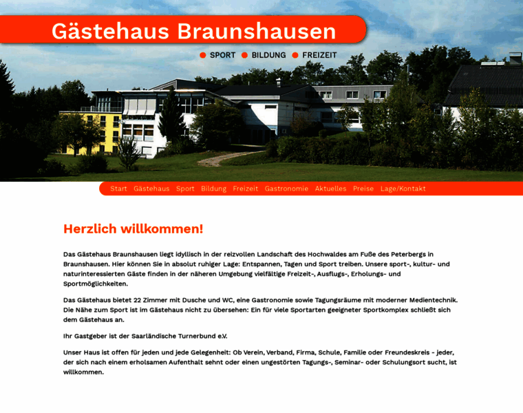 Gaestehaus-braunshausen.de thumbnail