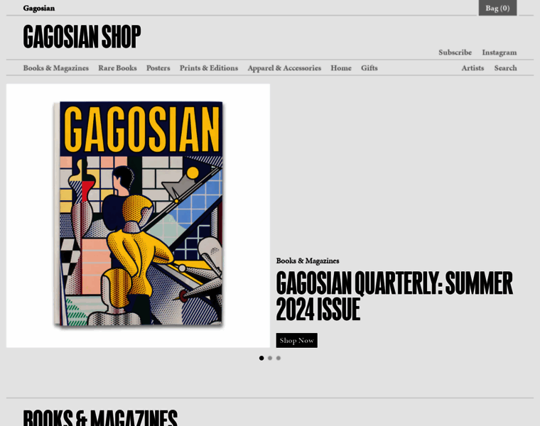 Gagosianshop.com thumbnail