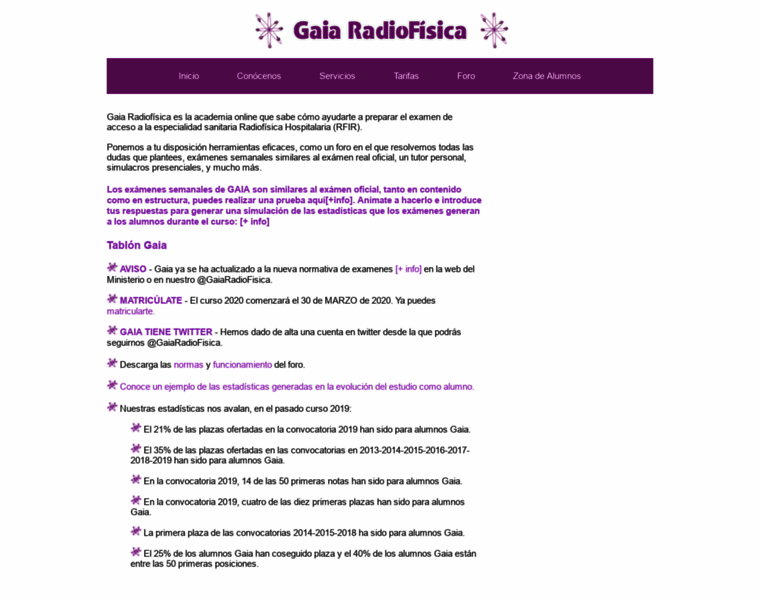 Gaiaradiofisica.com thumbnail