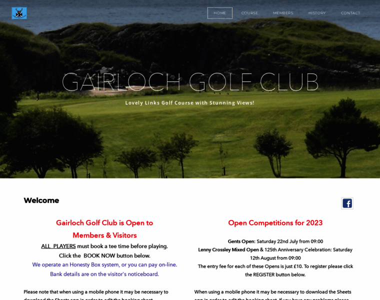 Gairlochgolfclub.co.uk thumbnail