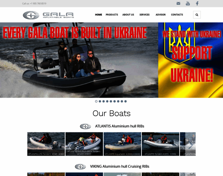Galaboats.com thumbnail