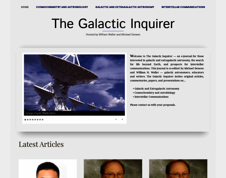 Galacticinquirer.net thumbnail