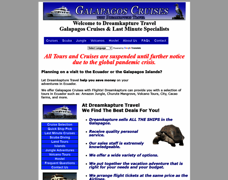 Galapagos-cruises.ca thumbnail