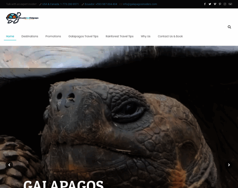 Galapagosinsiders.com thumbnail