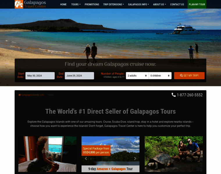 Galapagosislands.com thumbnail