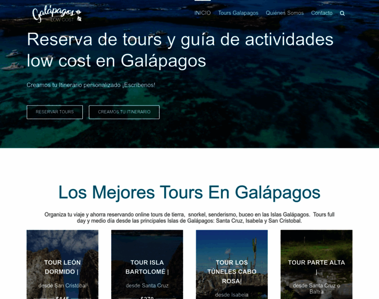 Galapagoslowcost.com thumbnail