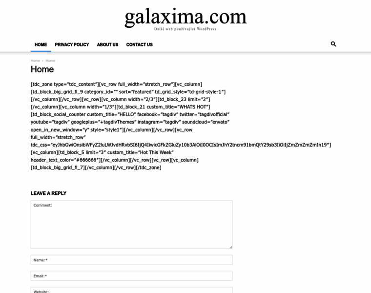 Galaxima.com thumbnail