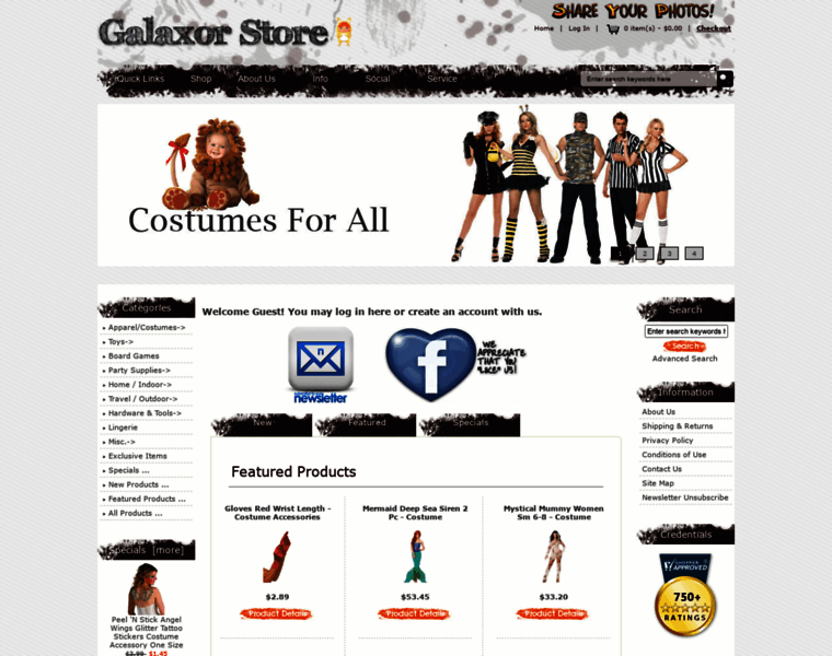 Galaxorstore.com thumbnail