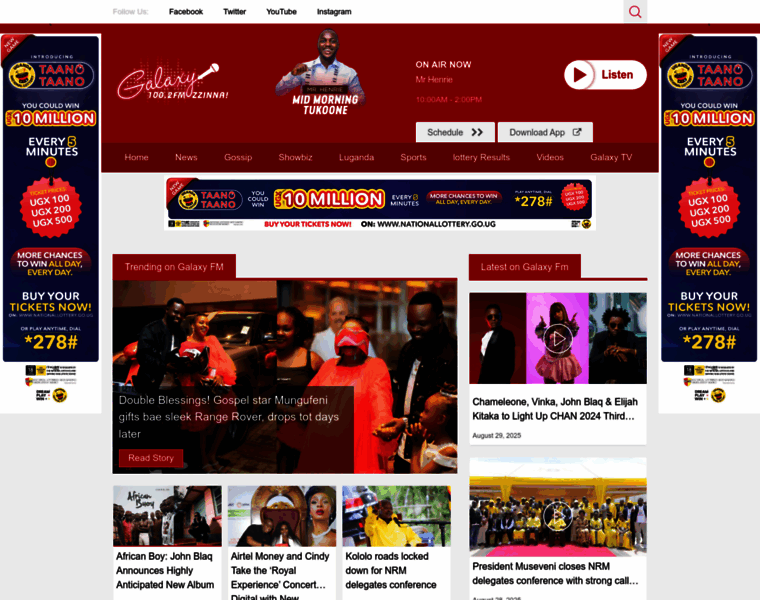 Galaxyfm.co.ug thumbnail Galaxyfm.co.ug thumbnail