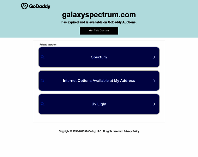 Galaxyspectrum.com thumbnail