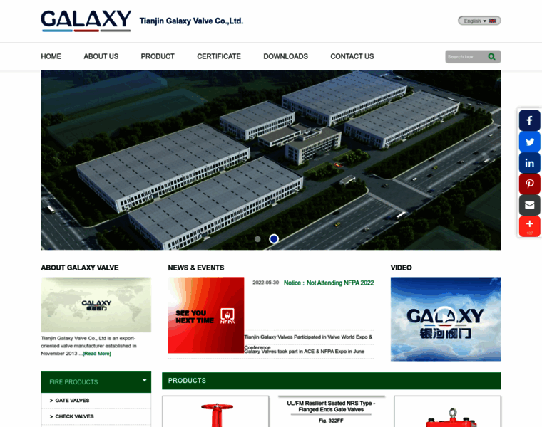 Galaxyvalves.com thumbnail