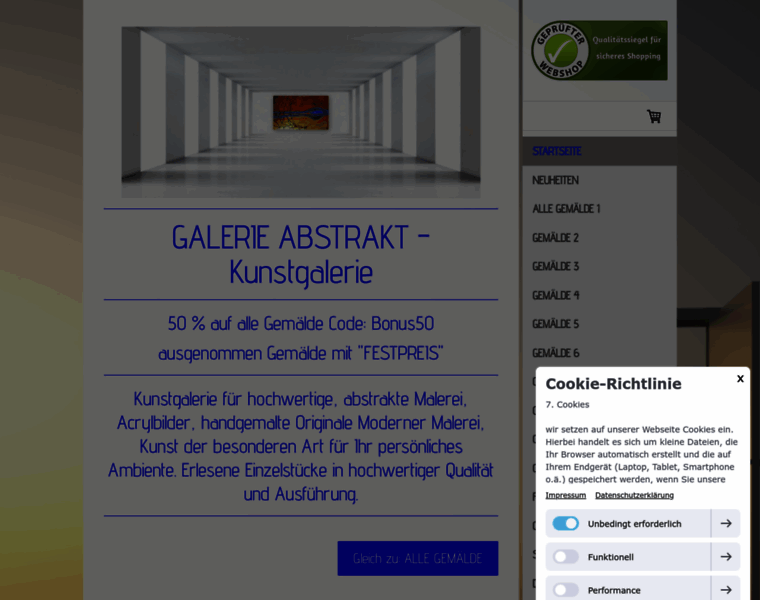 Galerie-abstrakt.de thumbnail