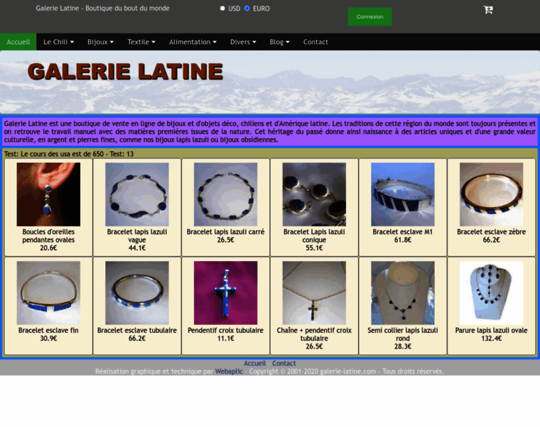 Galerie-latine.com thumbnail