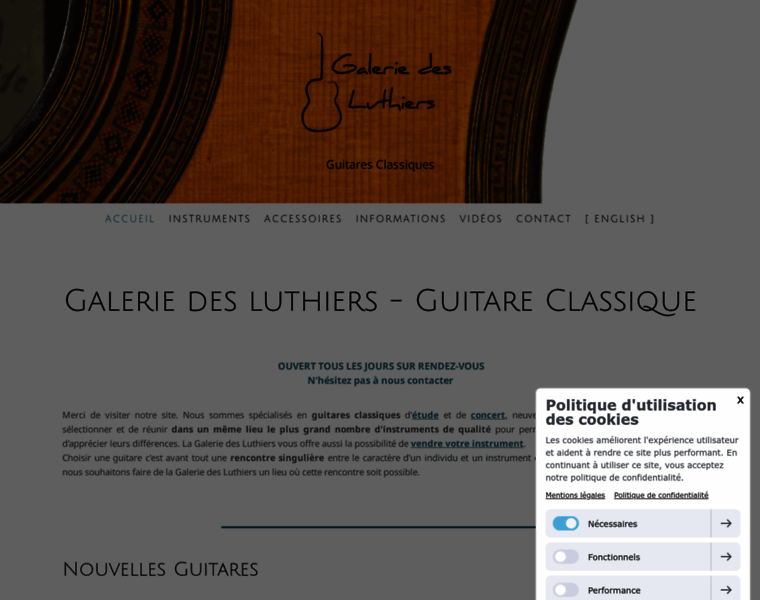Galeriedesluthiers.fr thumbnail