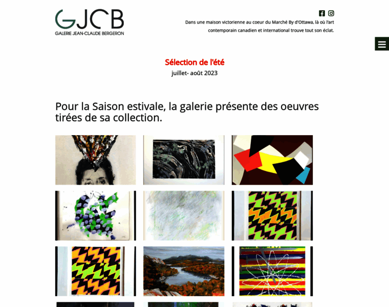 Galeriejeanclaudebergeron.ca thumbnail