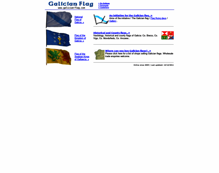 Galicianflag.com thumbnail