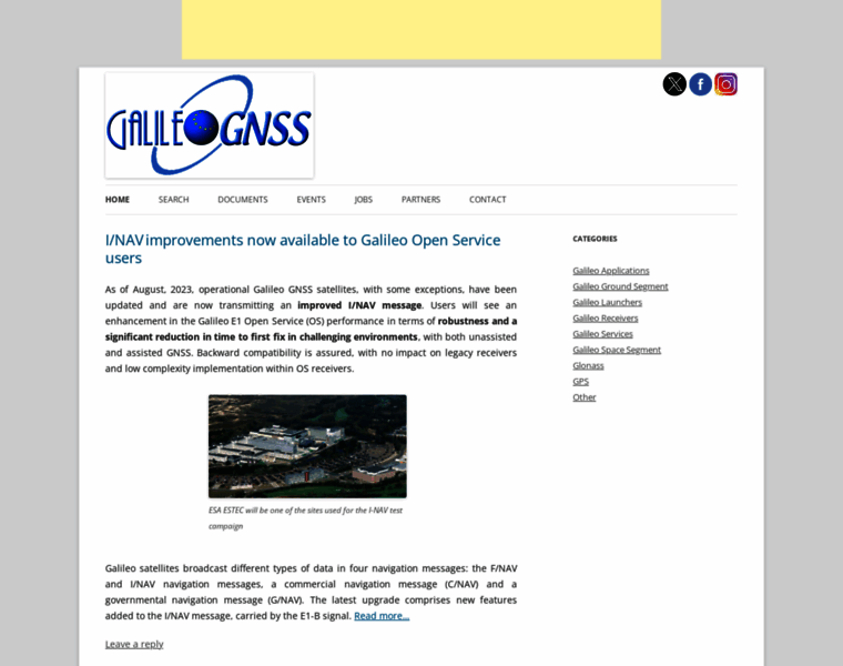 Galileognss.eu thumbnail