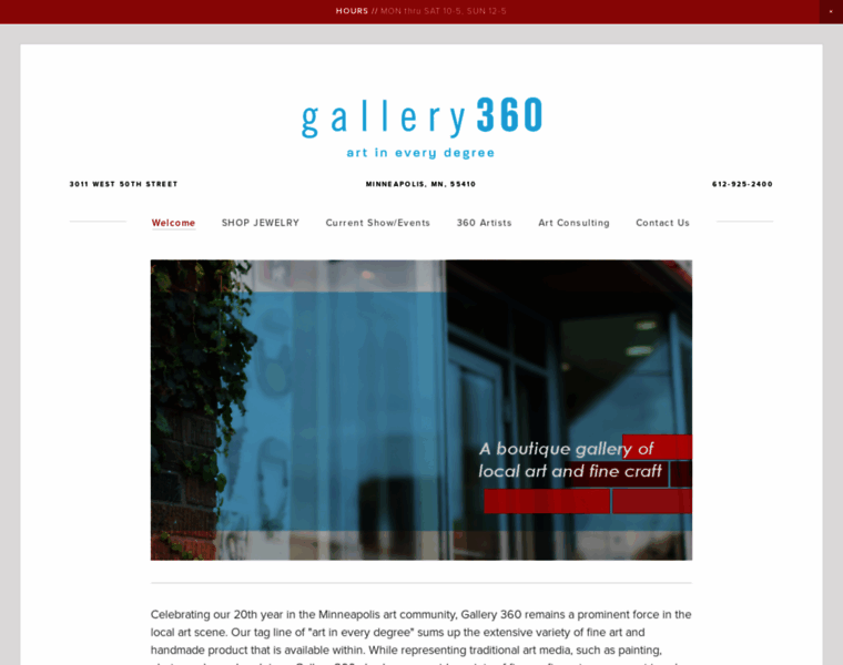 Gallery360mpls.com thumbnail
