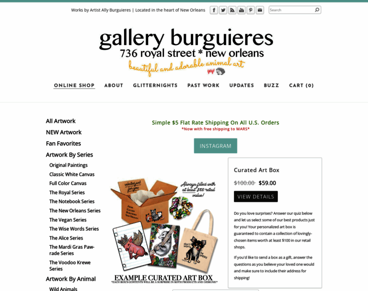 Galleryburguieres.com thumbnail
