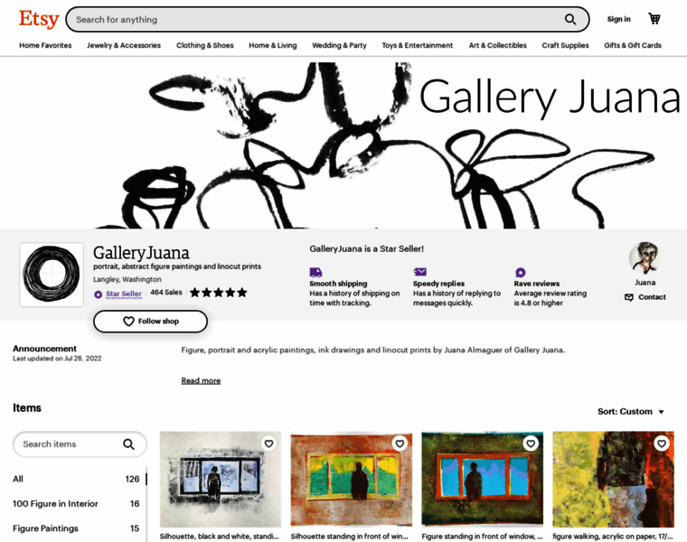 Galleryjuana.com thumbnail