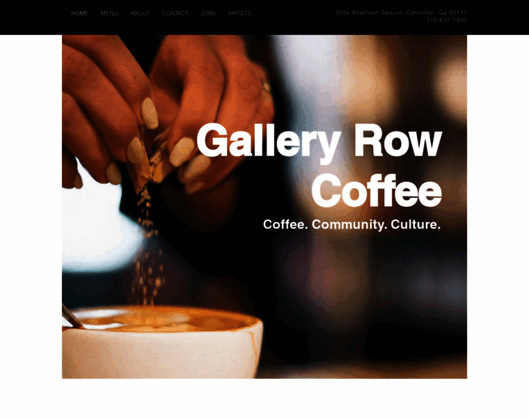 Galleryrowcoffee.com thumbnail