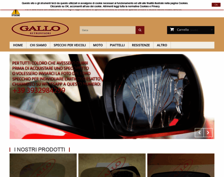 Gallo-retrovisori.it thumbnail