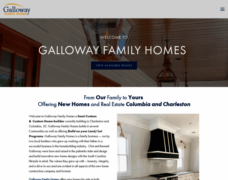 Gallowayfamilyhomes.com thumbnail