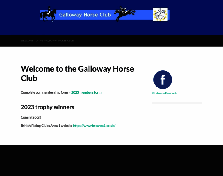 Gallowayhorseclub.co.uk thumbnail