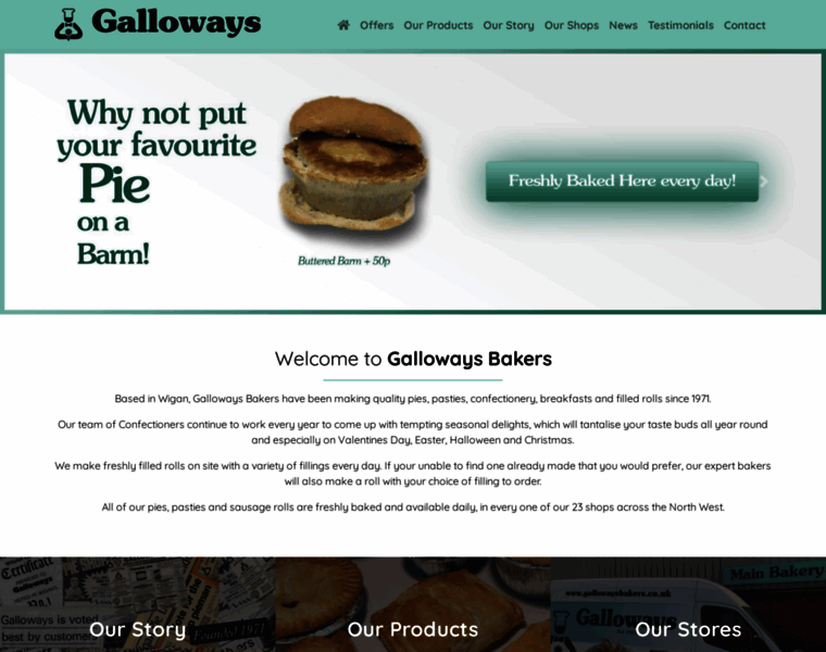 Gallowaysbakers.co.uk thumbnail