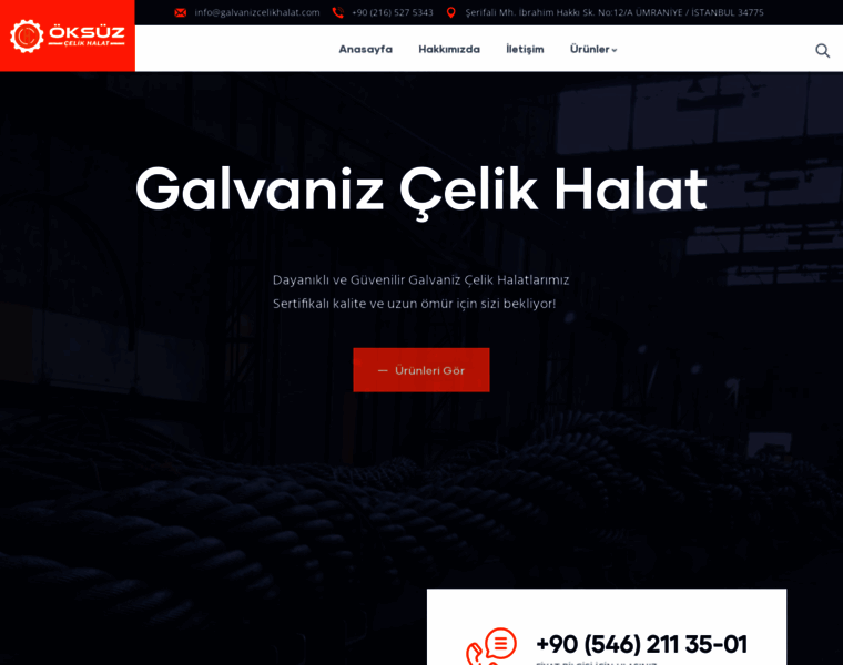 Galvanizcelikhalat.com thumbnail